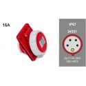 Base inclin. IP67 16A-380/415V 3P+N+T
