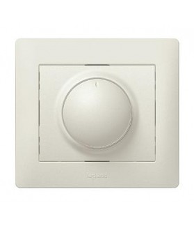 Tapa + Botón Luz Nacar