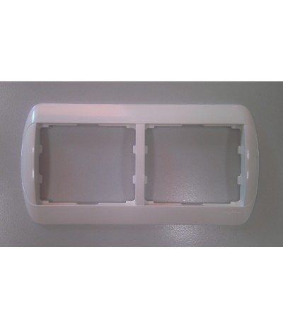 Marco 2 Elementos 82x161mm Galea Blanco