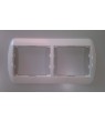 Marco 2 Elementos 82x161mm Galea Blanco