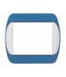 Marco 1 Elem. .82x90mm Galea Azul
