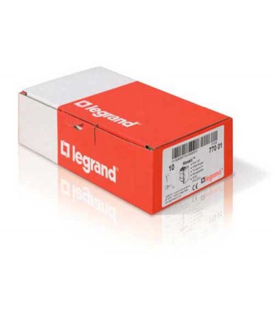 Marco 2 Elem. Horiz. 82x161mm Galea Acero