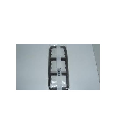 Marco 3 Elem. Vert. 224X90mm Galea Acero