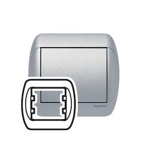 Marco 1 Elem. 82x90mm Galea Alum.