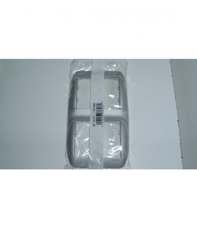 Marco 2 Elem. Vert. 153x90mm Galea Alum.