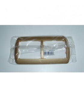 Marco 2 Elem. Horiz. 82x161mm Galea Bronce