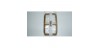 Marco 2 Elem. Vert. 153x90mm Galea bronce