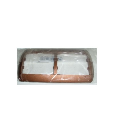 Marco 2 Elem. Horiz. 82x161mm Galea Cobre