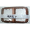 Marco 2 Elem. Vert. 153x90mm Galea Cobre