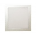 Downlight LED 18W 865 / 6500 K Cuadrado Plata