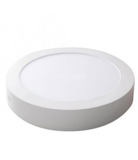 Downlight Superficie LED 18W 4200 K Blanco Redondo