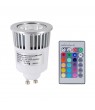 Lampara LED GU10 RGB 5W