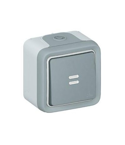 Pulsador luminosos superficie MBLOC PLEXO 069722
