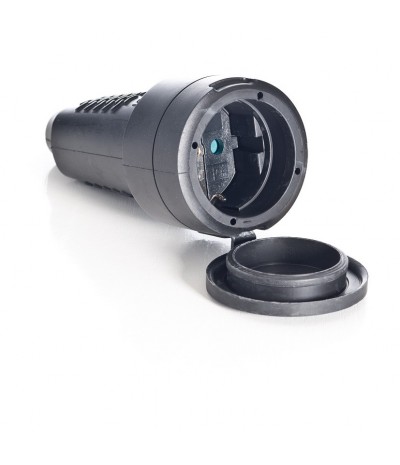 Base 2P+TTL IP44 16A 250V Goma NG.